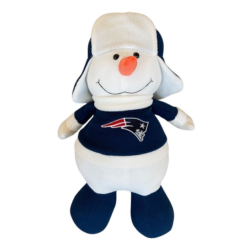 17” Plush NFL New England Patriots Stuffed Snowman NWOT